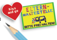 Schild Elternhaltestelle