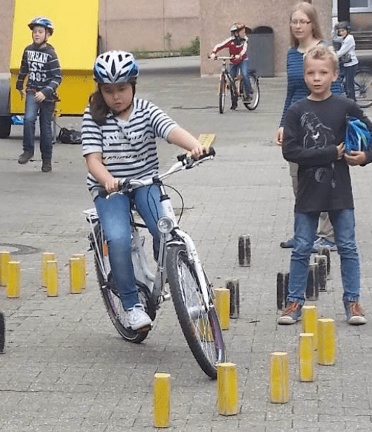 Fahrtraining mit dem Fahrrad