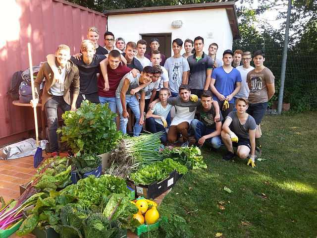 SchulgartenAG Erntedank 2016